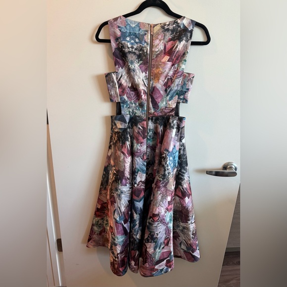 Ted Baker Louwisa Mirrored Minerals Dress (Size S) - Picture 5 of 5